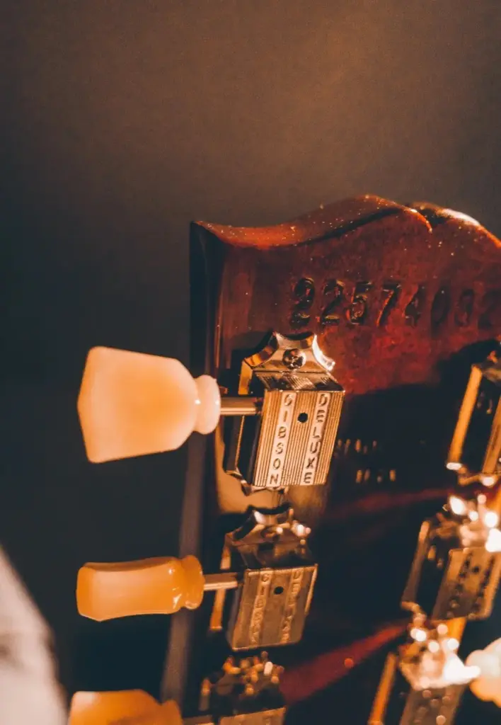 Tête de Gibson Les Paul avec mécaniques Gibson Deluxe