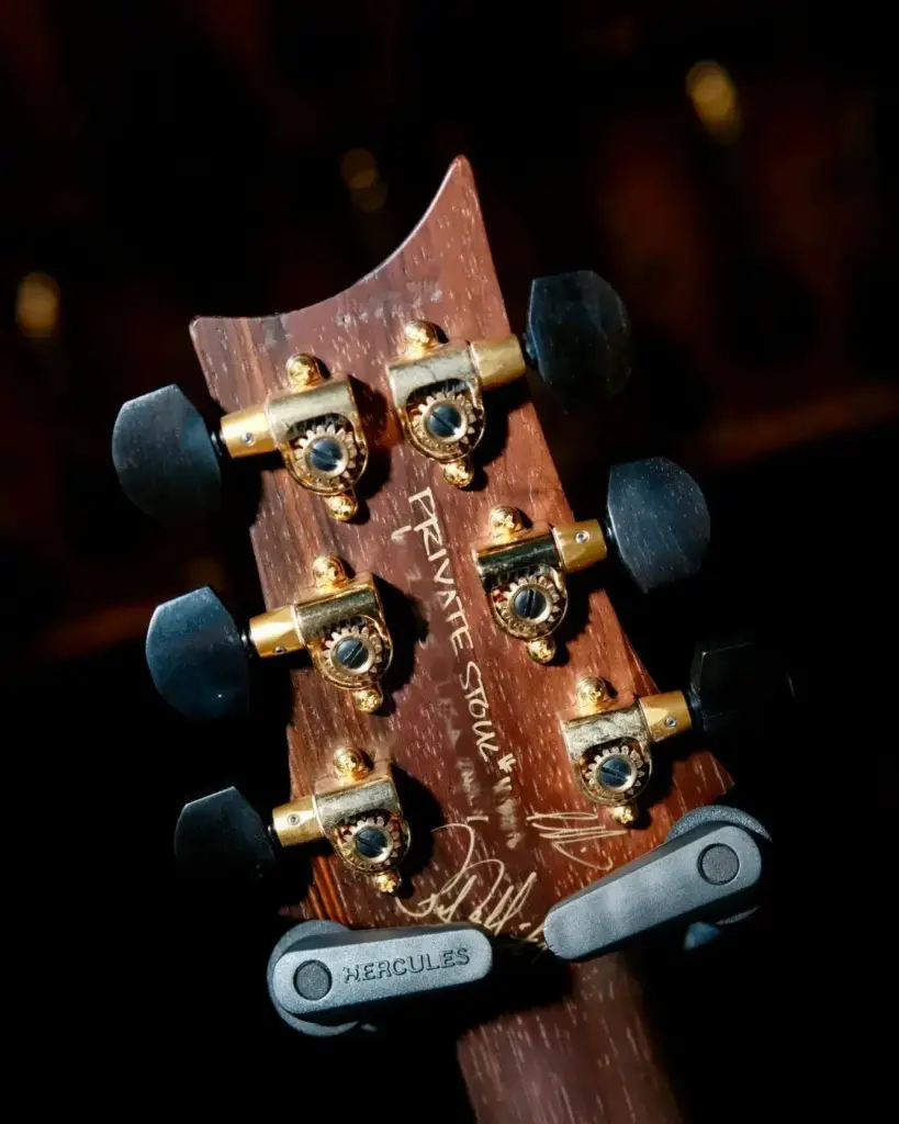 Tête de PRS Private Stock, gamme prestige